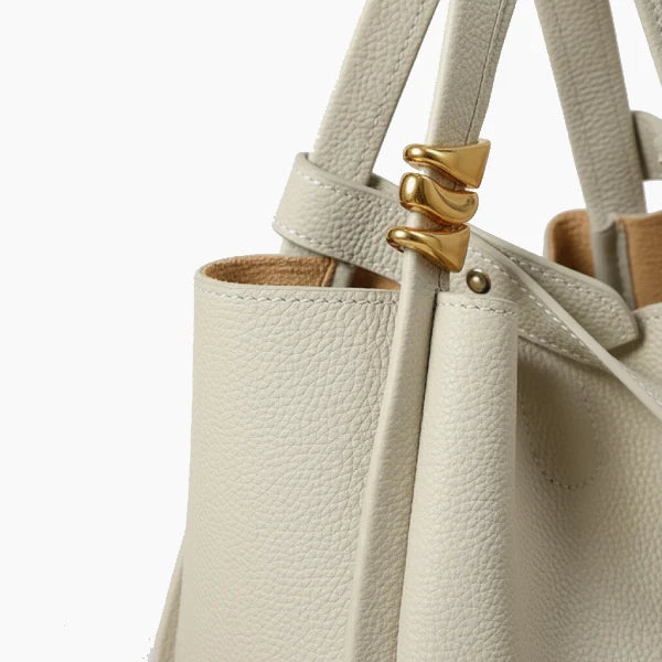 Gien｜本革 ミニバケット ショルダーバッグ
