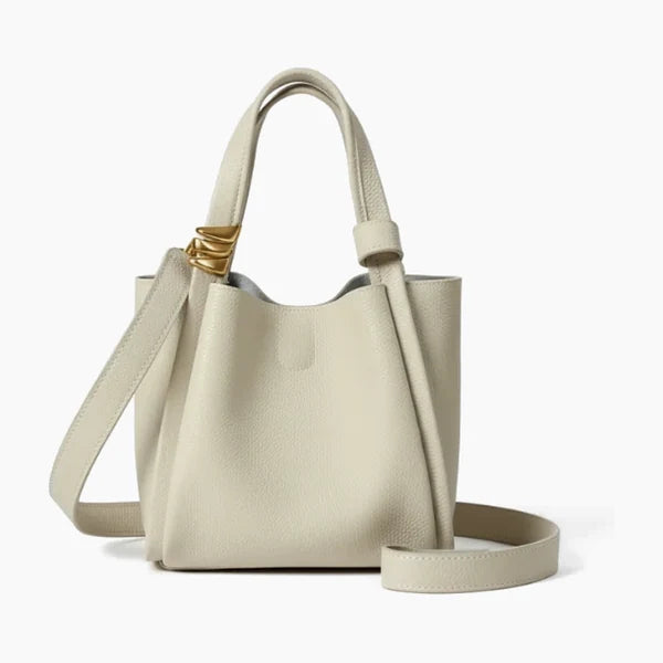 Gien｜本革 ミニバケット ショルダーバッグ
