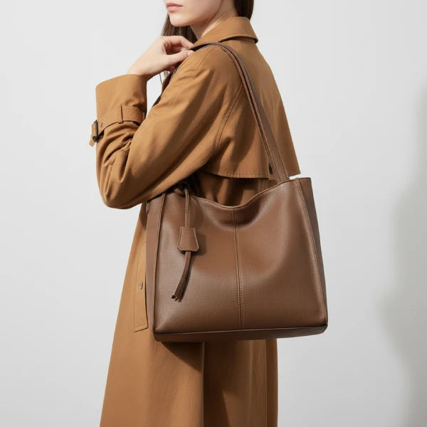 Villandry｜本革 ファスナー 3WAYトートバッグ